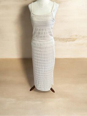 No Boundaries Boho Khaki Twill Cami and Maxi Skirt Set Size XS (0-2) NWT